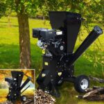 BRAST Häcksler Schredder Gartenhäcksler Benzin | 5,2kW(7PS) - 11kW(15PS) | 2 Modelle | Aststärke bis zu 102mm | 2 Messersysteme mit 22 Messer | Transportreifen & Griff