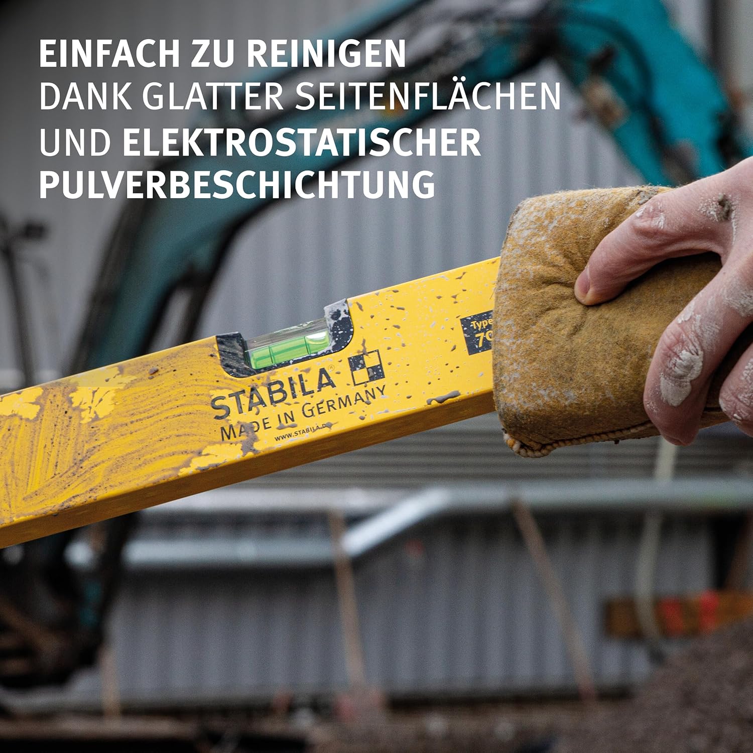 STABILA Wasserwaage im Set - PRIME SET 70-3-teiliges Wasserwaagen Set: 100 cm / 60 cm / 30 cm, Horizontal & Vertikal Libelle, Kunststoff-Endkappen, Made in Germany 5 STABILA Wasserwaage im Set - PRIME SET 70-3-teiliges Wasserwaagen Set: 100 cm / 60 cm / 30 cm, Horizontal & Vertikal Libelle, Kunststoff-Endkappen, Made in Germany – Bild 5