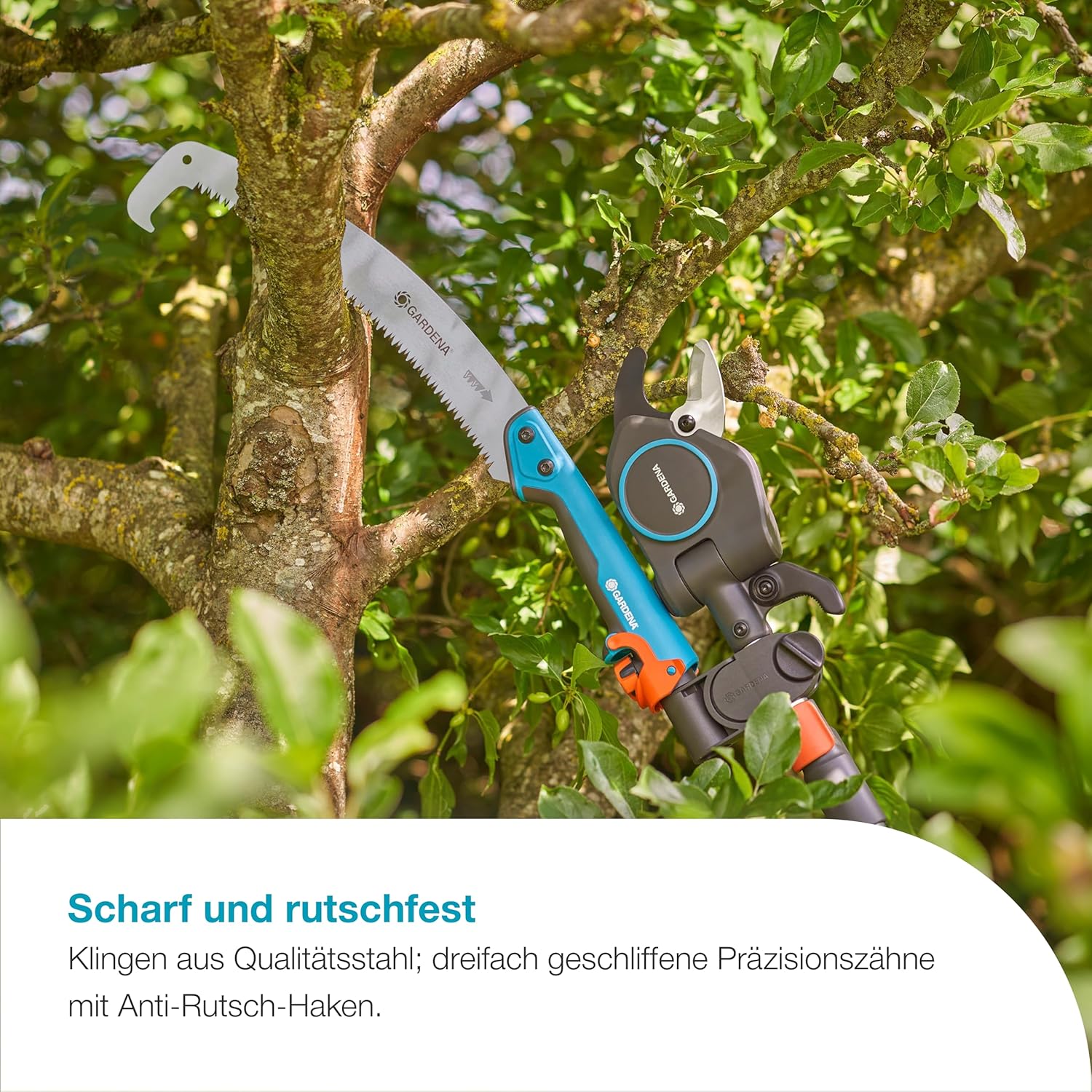Gardena StarCut Säge und Adapter, für StarCut Pro L, Baum- und Strauchschneider 5 Gardena StarCut Säge und Adapter, für StarCut Pro L, Baum- und Strauchschneider – Bild 5