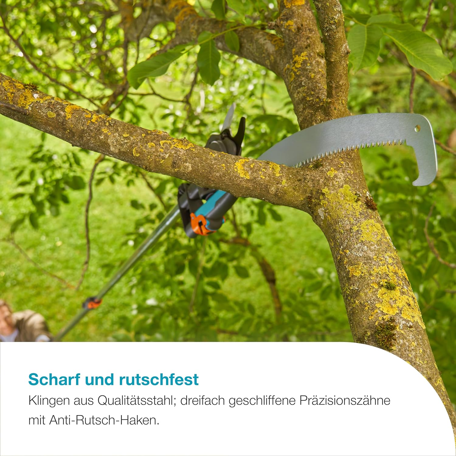 Gardena StarCut Säge und Adapter, für StarCut Pro L, Baum- und Strauchschneider 4 Gardena StarCut Säge und Adapter, für StarCut Pro L, Baum- und Strauchschneider – Bild 4