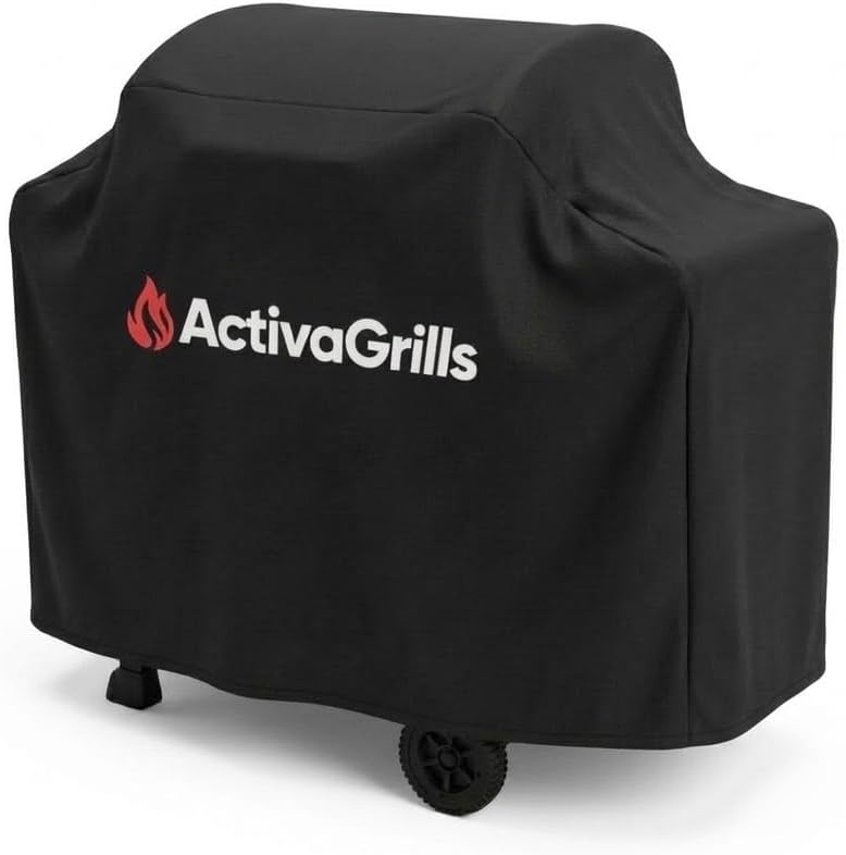 ACTIVA Gasgrill Cabrio I Premium Gasgrill inkl. wetterfester Abdeckhaube, 3 Brenner je 2,7 kW, Thermometer, verchromter Grillrost I Kompakter BBQ Gasgrill für Balkon & Garten 2 ACTIVA Gasgrill Cabrio I Premium Gasgrill inkl. wetterfester Abdeckhaube, 3 Brenner je 2,7 kW, Thermometer, verchromter Grillrost I Kompakter BBQ Gasgrill für Balkon & Garten – Bild 2