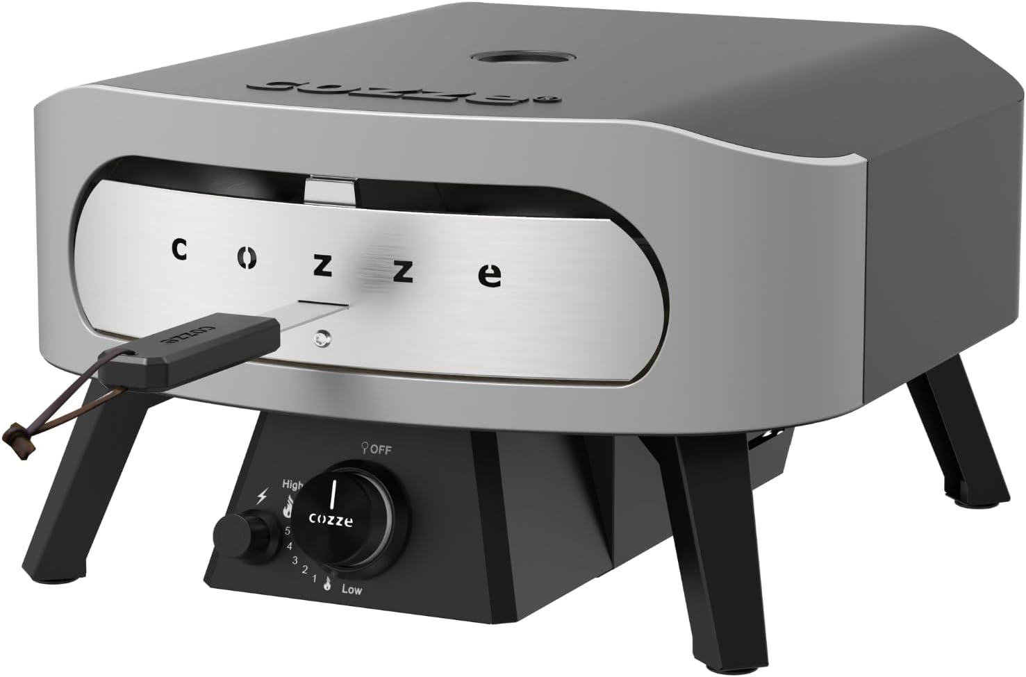 Cozze® Pizzaofen Gas 13 Zoll - Pizza Ofen Gas Outdoor (50mbar) - Tisch Pizzaofen mit Regulator für Pizzen 3 Cozze® Pizzaofen Gas 13 Zoll - Pizza Ofen Gas Outdoor (50mbar) - Tisch Pizzaofen mit Regulator für Pizzen – Bild 3