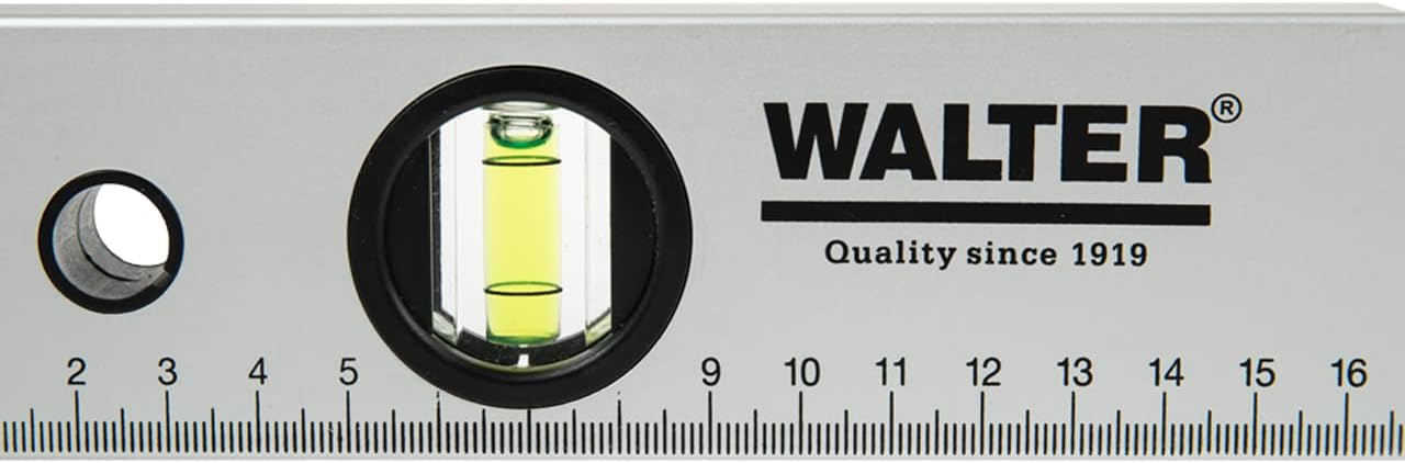 WALTER Wasserwaagen-Set 3-tlg. Wasserwaagen, 40cm, 60cm, 100cm | In den Längen, für besonders präzise Messungen, angenehme Handhabung durch robustes & leichtes Aluminiumgehäuse 2 WALTER Wasserwaagen-Set 3-tlg. Wasserwaagen, 40cm, 60cm, 100cm | In den Längen, für besonders präzise Messungen, angenehme Handhabung durch robustes & leichtes Aluminiumgehäuse – Bild 2