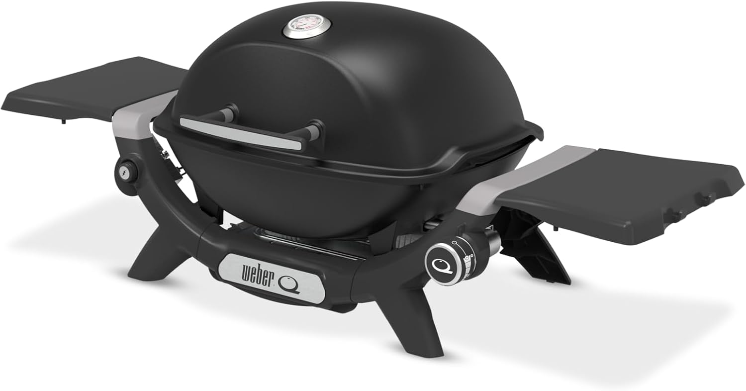 Weber Q 1200N Gasgrill mit Seitentischen 4 Weber Q 1200N Gasgrill mit Seitentischen – Bild 4