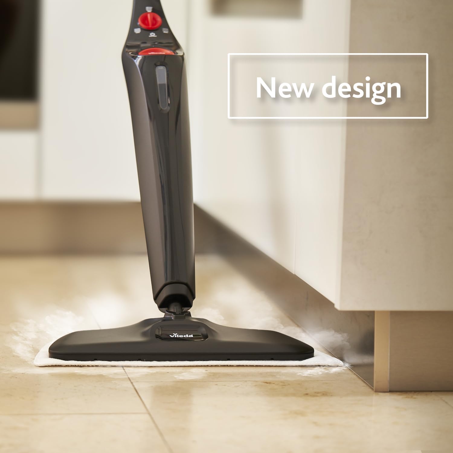 Vileda Steam Plus XXL Dampfreiniger für Böden und Teppiche mit PowerPad und 2 Mikrofaserbezügen | 40 cm Wischerplatte | 15 Sek. Aufheizzeit | Comfort-Pack | 40 cm Wischerplatte | 15 Sek. Aufheizzeit | inkl. Teppichgleiter | entfernt 99,9% Bakterien & Viren | Comfort Pack 3 Vileda Steam Plus XXL Dampfreiniger für Böden und Teppiche mit PowerPad und 2 Mikrofaserbezügen | 40 cm Wischerplatte | 15 Sek. Aufheizzeit | Comfort-Pack | 40 cm Wischerplatte | 15 Sek. Aufheizzeit | inkl. Teppichgleiter | entfernt 99,9% Bakterien & Viren | Comfort Pack – Bild 3