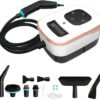 4Bar Handgerät Dampfreiniger für Alles Steam Cleaner Handdampfreiniger Polstermöbel Auto Fenster Profi für Möbel, Sofa, Fliesen, Boden 1500W, 1.25LWassertank, 15 Sekunden Aufheizzeit 6 612CkE0MbL. AC SL1500