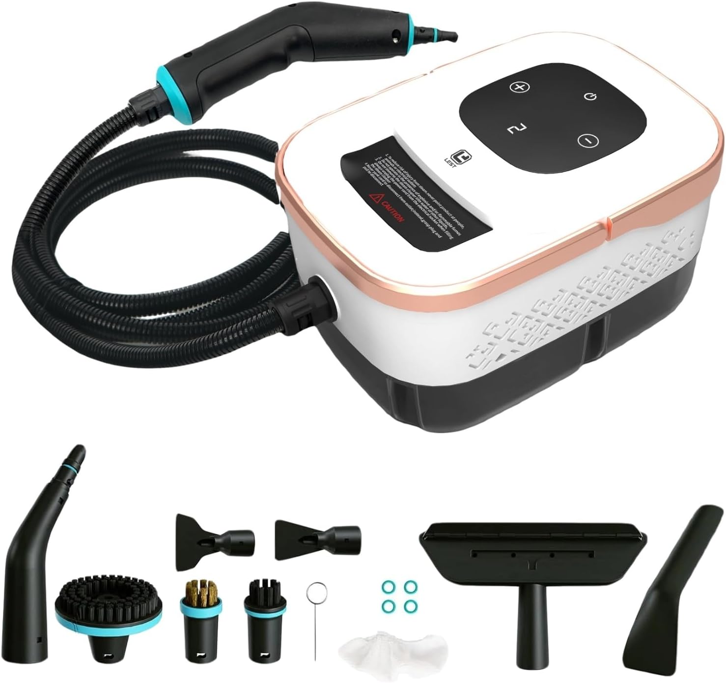 4Bar Handgerät Dampfreiniger für Alles Steam Cleaner Handdampfreiniger Polstermöbel Auto Fenster Profi für Möbel, Sofa, Fliesen, Boden 1500W, 1.25LWassertank, 15 Sekunden Aufheizzeit 1 4Bar Handgerät Dampfreiniger für Alles Steam Cleaner Handdampfreiniger Polstermöbel Auto Fenster Profi für Möbel, Sofa, Fliesen, Boden 1500W, 1.25LWassertank, 15 Sekunden Aufheizzeit