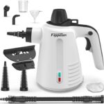 Dampfreiniger Handgerät, 350 ml, 3,5 bar Handdampfreiniger mit 9 Zubehörteilen Chemiefreier Dampfreiniger für den Hausgebrauch auf Böden, Teppichen, Fenstern, Möbeln und in Küchen