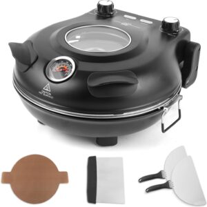 KLAIF Elektrischer Pizzaofen, LMC-Schwarz