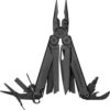 Leatherman Wave+ Multi-Tool, Schwarz | 18-in-1 Hochleistungs-Edelstahlwerkzeug mit Klingen, Zangen und Drahtschneidern, Camping Zubehör 6 61CB53KgUGL. AC SL1500
