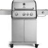 BURNHARD® FRED Deluxe Gasgrill 3-Brenner, Gusseisenrost, Edelstahl 7 61DbPuHoj8L. AC SL1500 1