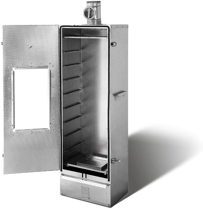 ISOLIERTER Räucherofen 120x39x33cm von SMOKI aus aluminiertem Stahl 3 ISOLIERTER Räucherofen 120x39x33cm von SMOKI aus aluminiertem Stahl – Bild 3