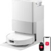 roborock Qrevo EdgeT Saugroboter mit Wischfunktion, 18.500 Pa Saugkraft | Dual Anti-Tangle-System, FlexiArm Technologie, 75℃ Heißwasser-Moppwäsche, Intelligenter Sprachassistent (Weiß) 7 61EnPAk2F7L. AC SL1500