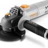 DEKOPRO Winkelschleifer 750W, 115mm Corded Electric Trennschleifer, 12000 min⁻¹, inkl. Zusatzhandgriff, Schutzhaube, Schraubenschlüssel, Winkelschleifer für Polieren, Flexen und Kanten Schleifen 3 61FckSCfAcL. AC SL1500