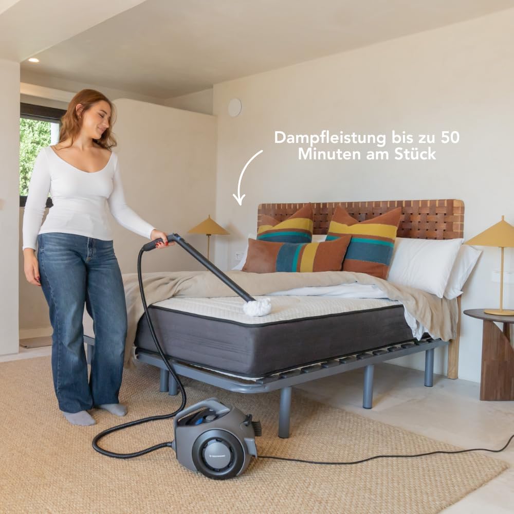 TS2 Dampfreiniger 1800W - 4 Bar Dampfdruck - 1,6L Tank - 26 Zubehörteile für 100+ Oberflächen – 50 Min Dampfleistung 3 TS2 Dampfreiniger 1800W - 4 Bar Dampfdruck - 1,6L Tank - 26 Zubehörteile für 100+ Oberflächen – 50 Min Dampfleistung – Bild 3