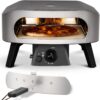 Cozze® Pizzaofen Gas 13 Zoll - Pizza Ofen Gas Outdoor (50mbar) - Tisch Pizzaofen mit Regulator für Pizzen 7 61KUmhlUdLL. AC SL1500