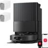 roborock Qrevo S Pro Set Saugroboter mit Wischfunktion, 18.500 Pa Saugkraft | verbessert von QV 35A, 75 °C Heißwasser-Moppreinigung, Anti-Tangle System, Hindernisvermeidung, All-in-One Dock (Schwarz) 7 61SQ7RtTTsL. AC SL1500