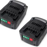 2 Stück 18V LiHD Ersatzakku für Metabo 5000mAh Lithium-Ionen Akku, 5.0Ah Hochleistungsakku kompatibel mit Metabo ASC 55, ASC 145, CAS System Akku-Werkzeuge (BS 18, SSW 18, WB 18)