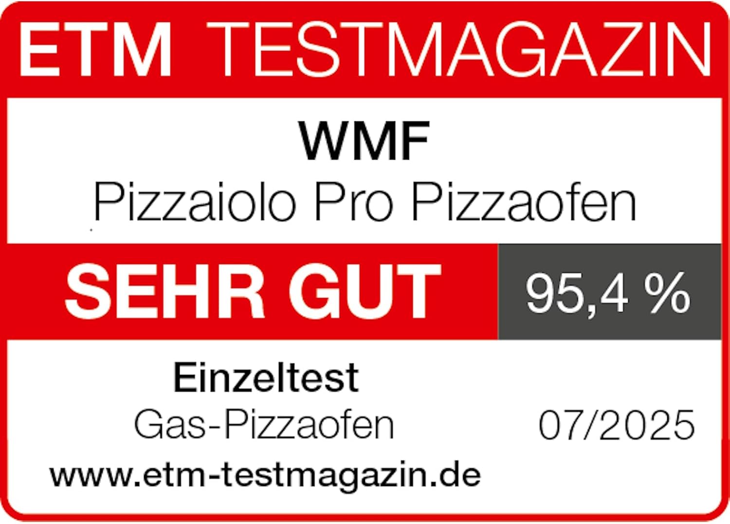 WMF Pizzaiolo Pro Pizzaofen, über 450°C Backtemperatur, großer Pizzastein (Ø 40 cm), automatische Drehmechanik, integrierte Temperaturüberwachung für perfekte Ergebnisse in 90 Sek., Gas Pizzaofen 2 WMF Pizzaiolo Pro Pizzaofen, über 450°C Backtemperatur, großer Pizzastein (Ø 40 cm), automatische Drehmechanik, integrierte Temperaturüberwachung für perfekte Ergebnisse in 90 Sek., Gas Pizzaofen – Bild 2