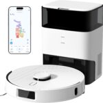 T30+ Saugroboter mit Wischfunktion, Staubsauger Roboter mit Absaugstation 3.5L, 12000Pa Saugkraft, Reaktive 3D-Hindernisvermeidung