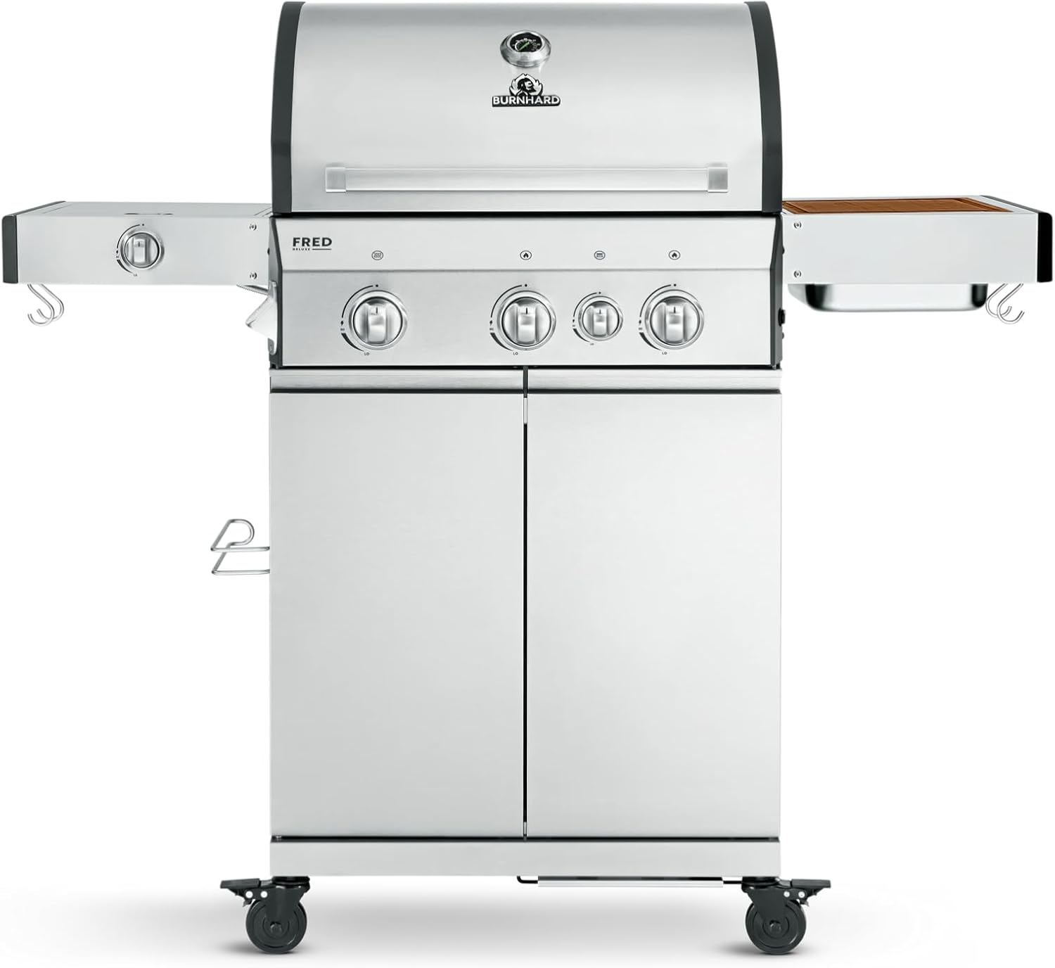 BURNHARD FRED Deluxe Gasgrill 3-Brenner, Edelstahl, 2023, Limitiert 1 BURNHARD FRED Deluxe Gasgrill 3-Brenner, Edelstahl, 2023, Limitiert