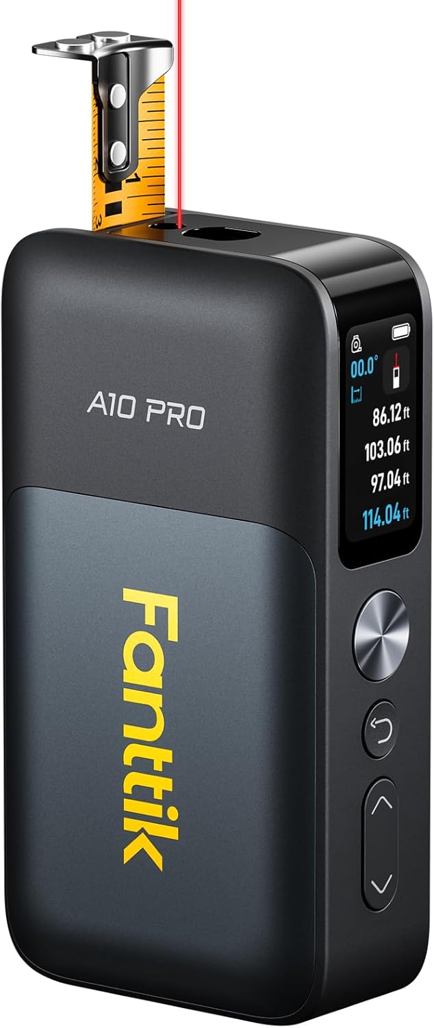 Fanttik A10 Pro 2-in-1 Laser Entfernungsmesser, HD IPS-Farbdisplay 1 Fanttik A10 Pro 2-in-1 Laser Entfernungsmesser, HD IPS-Farbdisplay