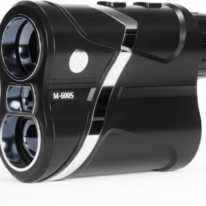 BOSEAN Golf Entfernungsmesser mit Slope, 1200Yards Aufladbar Golf Rangefinder mit Flag-Lock und Vibration, Scan Modus, Entfernungsmesser mit 7X Vergrößerung