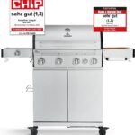 BURNHARD Big FRED Deluxe Gasgrill 4-Brenner, Edelstahl, 2023, Limitiert