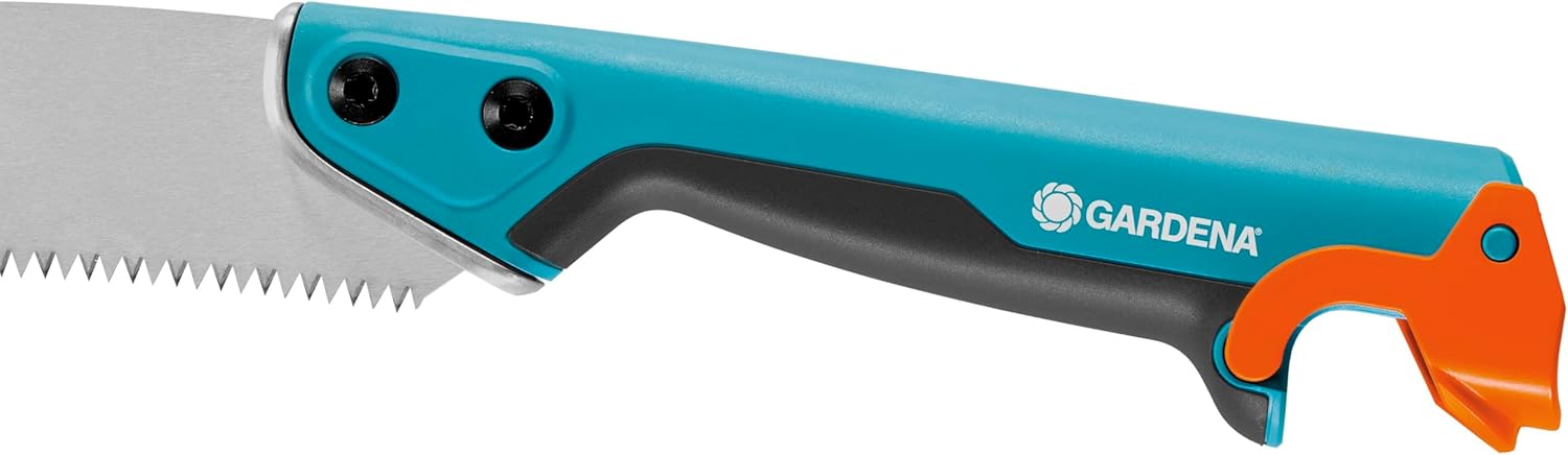 Gardena combisystem-Gartensäge 300 PP gebogen: Astsäge für optimale Astschnitte, Sägeblattlänge 315 mm, mit Räumhaken, hartverchromt, Abrutschstopp, Präzisionszahnung mit 2-Seiten-Schliff (8738-88) 3 Gardena combisystem-Gartensäge 300 PP gebogen: Astsäge für optimale Astschnitte, Sägeblattlänge 315 mm, mit Räumhaken, hartverchromt, Abrutschstopp, Präzisionszahnung mit 2-Seiten-Schliff (8738-88) – Bild 3