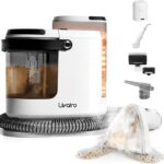 Livatro Dampfreiniger und Polsterreiniger,100 °C Dampf,für Sofa und Auto | 1700W,100 °C Dampf in 30 Sek,1,6L Wassertank,Schlauchspülung und Selbstreinigung