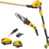 Alloyman 20V MAX 2-in-1 Teleskop Akku Heckenschere und Akku Hochentaster, mit 2 x 4,0 Ah Akkus und Ladegerät, 2,4 Meter Teleskopsäge und Heckenschneider für Strauch und Heckenschnitt 3 61vThmnMvdL. AC SL1500