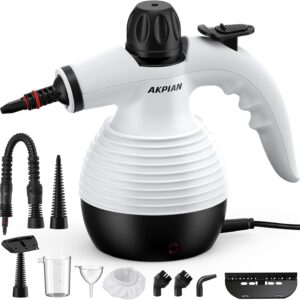 Dampfreiniger Handgerät, Steam Cleaner mit 10 Zubehör