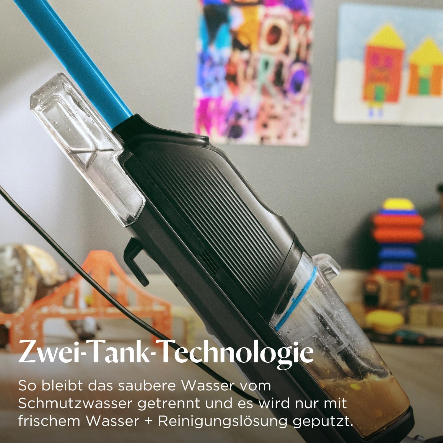 Bissell CrossWave HF2 Nass- & Trockensauger mit Kabel 3845N | Saugen & Wischen in einem, leichter Nasssauger mit hoher Leistung, nur für harte Böden 3 Bissell CrossWave HF2 Nass- & Trockensauger mit Kabel 3845N | Saugen & Wischen in einem, leichter Nasssauger mit hoher Leistung, nur für harte Böden – Bild 3