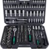 Ginour 202-teilig Steckschlüsselsatz 1/4" 3/8" & 1/2" Ratschenkasten CR-V | Werkzeugset mit Ratschenschlüssel,Stecknuss, Bits, Verlängerungen und Adaptern für Auto Reparatur und Heimwerker 3 7117dqDYL4L. AC SL1500