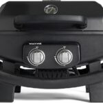 BURNHARD® 2-Brenner Gasgrill WAYNE 4,4 kW – Tragbarer Balkongrill