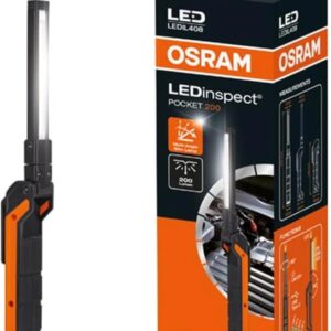 Osram LEDIL408 LEDinspect POCKET200, schlanke Inspektionsleuchte, 6500K, wiederaufladbare LED Arbeitsleuchte, magnetisch, biegsam | wiederaufladbare LED Arbeitsleuchte, magnetisch, biegsam