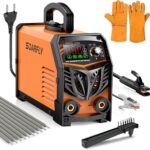 SOARFLY Elektroden Schweißgerät, 250 A, Dualspannung, MMA, Lift TIG | Für Heimwerker und Reparaturen, 110 V und 220 V mit automatischer Erkennung, Hot Start, Arc Force, großes LED Display, Orange