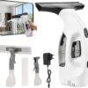 Fenstersauger Fensterputzer Fensterreiniger, Fensterreiniger mit 1,5 KPA Saugkraft, 150 ml Schmutzwassertank, 28 cm Gummilippe, 3000 mAh Akku für Fenster, IPX4 Wasserdicht,Spiegel & Fliesen 7 71KLoW S2gL. AC SL1500