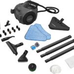 TS2 Dampfreiniger 1800W - 4 Bar Dampfdruck - 1,6L Tank - 26 Zubehörteile für 100+ Oberflächen – 50 Min Dampfleistung