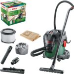 Bosch Nass- und Trockensauger UniversalVac 15 im Set mit fünf Papierfilterbeuteln (1000 Watt, 15 Liter Behältervolumen, im Karton)