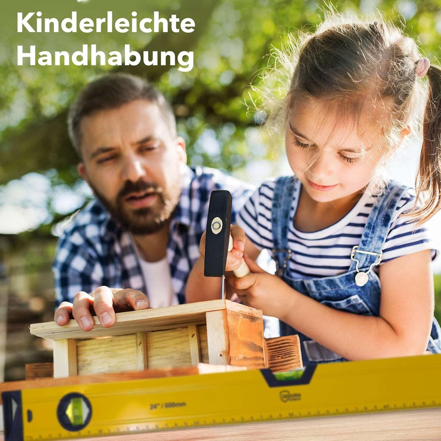 Wasserwaage 100 cm lang und magnetisch, für Profi und Heimwerker geeignet, Magnetwasserwaage mit drei Libellen und 100cm Lineal, aus Aluminium (100cm) 2 Wasserwaage 100 cm lang und magnetisch, für Profi und Heimwerker geeignet, Magnetwasserwaage mit drei Libellen und 100cm Lineal, aus Aluminium (100cm) – Bild 2