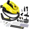TVD Dampfreiniger, Polstermöbelreiniger, mit 5 m extra Langem Netzkabel | für Bodendampfer, Ofen, Auto, Fliesen, Teppich, Polster, Sofa, Bettwanzen | Dampfdruck: 5 bar | 2000W | mit 26 Zubehör 7 71VOtv 6fhL. AC SL1500