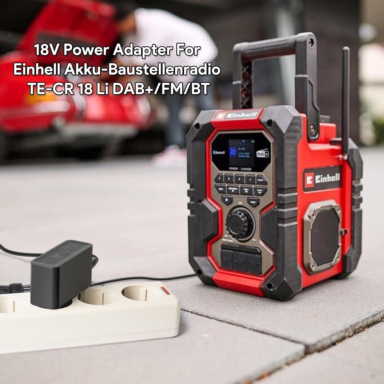 KFD Netzteil 18V Ladegerät Ladekabel für Einhell Akku-Baustellenradio TE-CR 18 Li DAB+/FM/BT, TechniSat Viola 231 OD Makita Akku kompatibles Digitradio 0000/2967 0000/3966 18Volt Ersatzteile 3 KFD Netzteil 18V Ladegerät Ladekabel für Einhell Akku-Baustellenradio TE-CR 18 Li DAB+/FM/BT, TechniSat Viola 231 OD Makita Akku kompatibles Digitradio 0000/2967 0000/3966 18Volt Ersatzteile – Bild 3