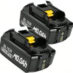 2 x 10.0Ah Akku Ersatzakku für makita akku 18V BL1860B BL1850B BL1840 BL1830 BL1815 BL1845 BL1890 BL1415 BL1430 BL1440 BL1835 194205-3 LXT-400