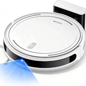 Vyzzle Saugroboter mit Wischfunktion, 8.000 Pa Saugkraft, LDS-Navigation