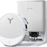 ECOVACS T90 PRO Omni Saugroboter mit Wischfunktion Blast & 30.000 Pa | Roboterstaubsauger, Schnellladen mit PowerBoost, OZMO ROLLER 3.0, automatische Dosierung der Reinigungslösung, AIVI 3D, Weiß