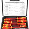BILITOOLS Schraubendreher Set Elektriker 9tlg VDE 1000V | Isoliertes elektriker schraubendreher set 1000V mit Spannungsprüfer magnetisch Schlitz Phillips Pozidriv, Elektriker Werkzeug 3 71b30Kj oQL. AC SL1500