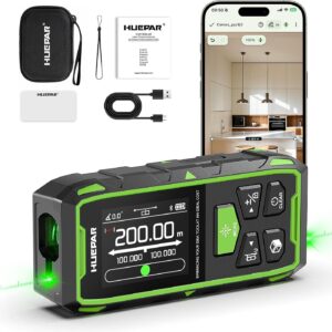 Huepar Dual Laser Entfernungsmesser Mit Bluetooth