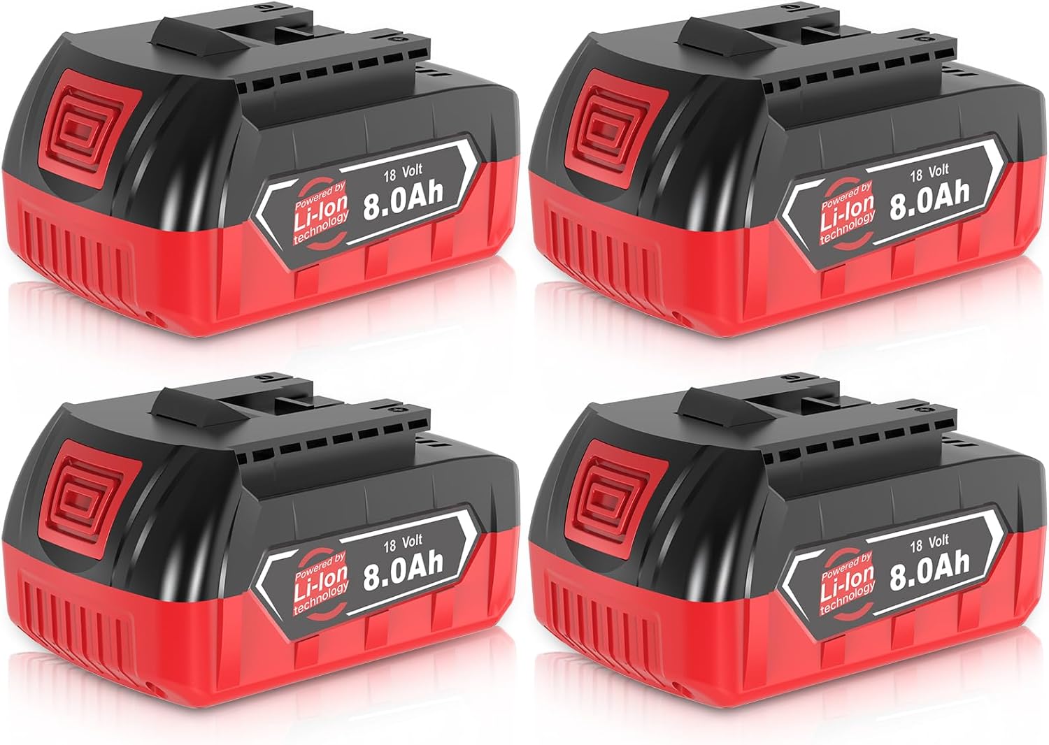 4X 8000mAh GBA Ersatzakku für Bosch Akku 18V 8ah kompatibel für Bosch Professional 18V System Akku-Werkzeuge Nicht kompatibel mit grünen Werkzeugen 1 4X 8000mAh GBA Ersatzakku für Bosch Akku 18V 8ah kompatibel für Bosch Professional 18V System Akku-Werkzeuge Nicht kompatibel mit grünen Werkzeugen
