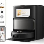 MOVA V50 Ultra Saugroboter, 24.000 Pa Saugkraft & Thermo-Wischen, Schwarz | DuoSolution System, FlexScope Navigation & StepMaster System